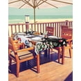 thumbnail image 1 of Christmas Tablecloth with Umbrella Hole and Zipper Christmas Tree Snowman Rectangle Outdoor Tablecloths 60x84 Table Cloths Squirrel Cat Berry Patio Table Cloth Cover for Holiday Party Yard Garden Cafe, 1 of 1