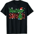 thumbnail image 1 of Christmas Teacher Squad Funny Xmas Teachers Crew Men Women T-Shirt Tee, 1 of 4