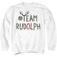 thumbnail image 1 of Christmas Team Rudolph Unisex Adult Crewneck Sweatshirt, 1 of 5