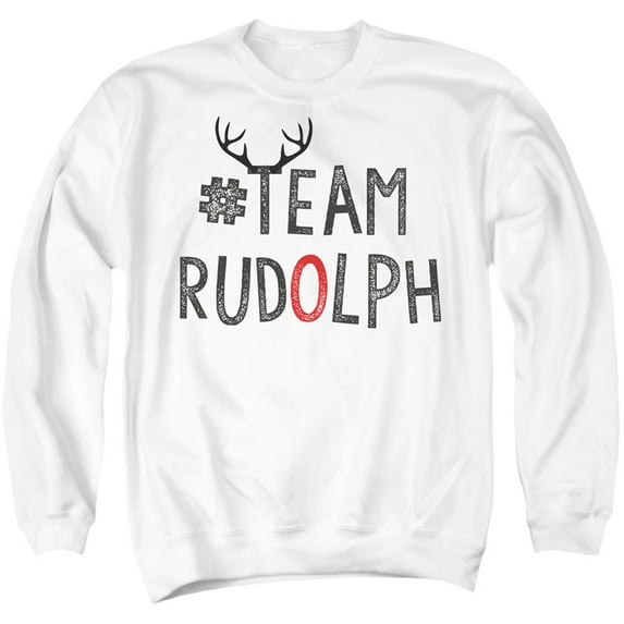 Christmas Team Rudolph Unisex Adult Crewneck Sweatshirt