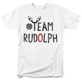 thumbnail image 1 of Christmas Team Rudolph Unisex Adult T Shirt, 1 of 5