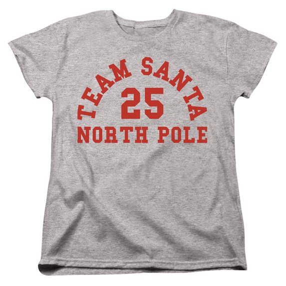 Christmas Team Santa Women's T Shirt