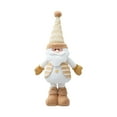thumbnail image 1 of Christmas Telescopic Doll Decoration - Plush Snowman, Santa Claus & Elk Figures with Extendable Legs, Holiday Table & Window Ornaments for Home and Party Décor, 1 of 5