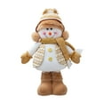 thumbnail image 1 of Christmas Telescopic Doll Decoration - Plush Snowman, Santa Claus & Elk Figures with Extendable Legs, Holiday Table & Window Ornaments for Home and Party Décor, 1 of 5