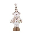 thumbnail image 1 of Christmas Telescopic Length Figurines Ornaments, Xmas Standing Snowman Doll Gifts for Xmas Party Holiday Door Window Table Tree Holiday Decor, 1 of 3
