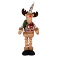 thumbnail image 1 of Christmas Telescoping Plush Toys, Cute Stretchable Standing Plaid Reindeer Stuffed Toys, Christmas Decorations for X-mas Party Display and Holiday Present for Plush Toy Enthusiasts, 1 of 4