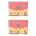 thumbnail image 1 of Christmas Thank You Card Set DIY Blank Greeting Cards 4x3 Inch Holiday Message Cards with Festive Designs, 1 of 4
