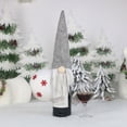 thumbnail image 1 of Christmas/Thanksgiving Day Champagne Wine Bottle Cover for Christmas Decoration, Reusable Wine Gift Bags (Green), 1 of 9