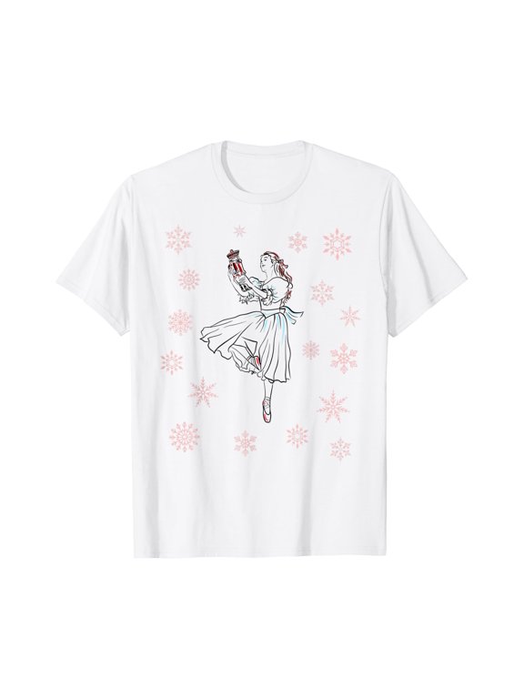 Christmas The Ballet And Clara Ballerina Dance T-Shirt
