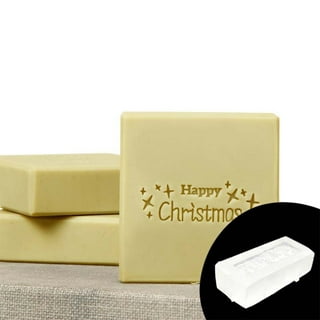 CRASPIRE Handmade Soap Stamp Pure Olive Oil Soap Acrylic Soap Stamp Letter  Soap Chapter Embossing Stamp Mini Seal for Soap Clay Biscuits Gummies Arts