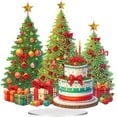thumbnail image 1 of Christmas Theme Tabletop Decor DIY Diamond Art Painting Desktop Tiger&Dog&Goblin Single-Side Diamond Designs Acrylic Desktop Ornaments Diamond Painting Kits for Home Decor Supplies (Colorful-01), 1 of 12