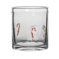 thumbnail image 1 of Christmas Snowman - Themed Glass 14 Ounce Drinking Glass - Cute Double Old Fashioned Cups for Holiday Parties and Home Bar Use,Red, 1 of 8
