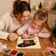 thumbnail image 1 of Christmas Themed Diamond Painting Kit DIY Rhinestone Bedazzler Kit with Santa Deer Xmas Tree Wreath Design Mosaic Art Craft Set for Adults Holiday Gift Wall Decor, 1 of 3