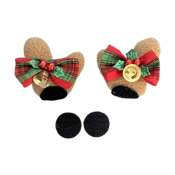 Christmas Themed Helmet Decoration Festival Decorative Party Supplies Helmet Holiday C5Y6 Helmets Motorcycle Decor