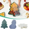 thumbnail image 1 of Christmas Themed Kitchen Gift Storage Box with Lid - Festive Food Container for Cookies Snacks Ornaments, Airtight Holiday Storage Box for Home Kitchen, Durable Festive Organizer, 5*6*1in, B, 1 of 9
