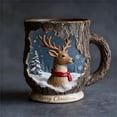 thumbnail image 1 of Christmas Themed Mugs Collection, Festive Ceramic Coffee Cups, Merry Christmas Cup with Holiday Designs for Coffee Lovers, Hot Cocoa and Tea, Dishwasher and Microwave Safe​​, Unique Gift, 1 of 6