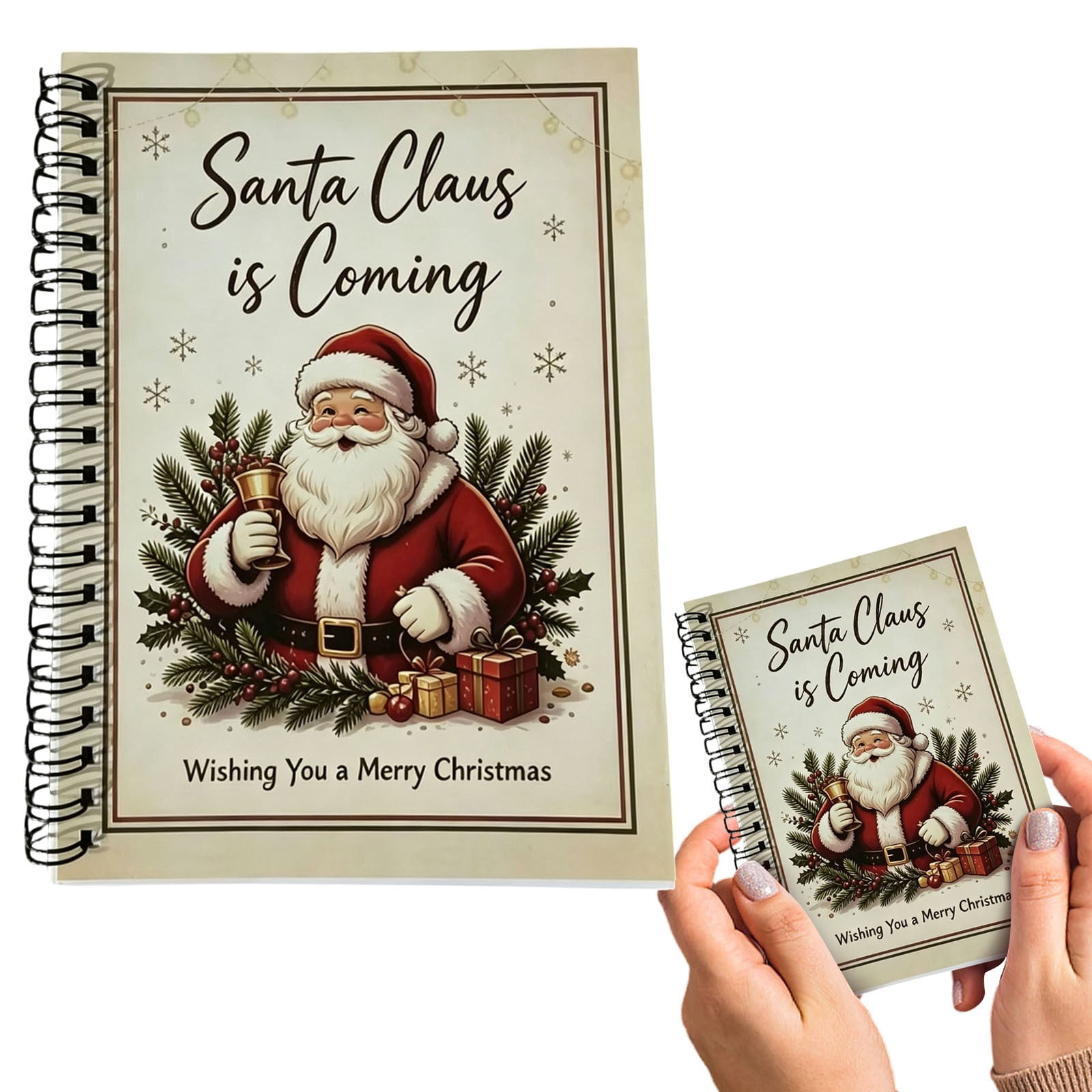 Christmas Themed Notebook, Stationery Supplies, Office Supplies, Desk ...