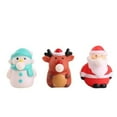 thumbnail image 1 of Christmas Themed Santa and Elk Squishy for Adults Eyes Pop Out Sensory Gadget Soft Tactile Office Desk Accessory Rebound Pressure Relief Tool 1 Pack, 1 of 2