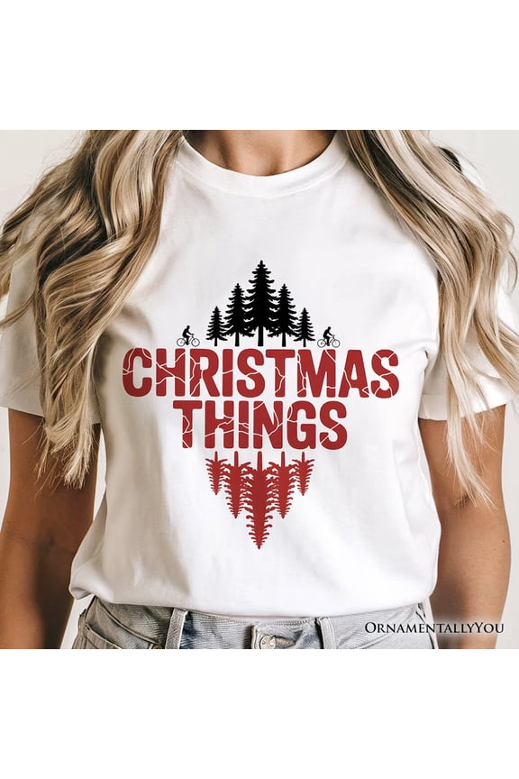 Christmas Things Retro Pop Classic T-Shirt, Holiday Tee Gift