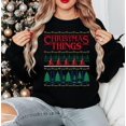 thumbnail image 1 of Christmas Things Vintage Cozy Crewneck Sweatshirt, TV Series Retro Shirt Unisex All Size, Xmas Gifts, Friends Gift, 1 of 2