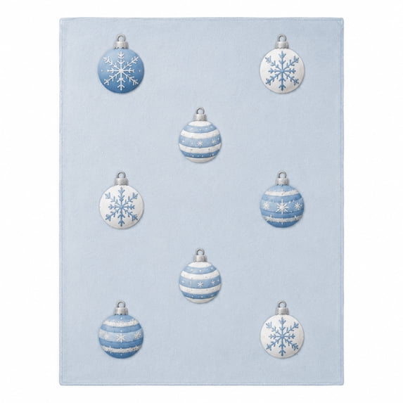 Christmas Throw Blanket Minimalist Polyester 59.1x39.4in Soft & Non-Pilling for Couch Bedroom Christmas Decorations Home Decor Gifts by MPOISVA