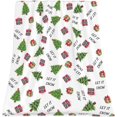 thumbnail image 1 of Christmas Throw Blanket Snowflake Blanket Luxury Soft & Lightweight Fuzzy Flannel Throw Blankets Christmas Holiday Decor for Living Room Couch Sofa Bed 40" x 50", 1 of 1