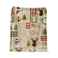 thumbnail image 1 of Christmas Throw Blanket Super Soft Flannel Fleece Blanket Winter Plushs Warm Bed Blanket Christmas Sofa Bed Decoration, 1 of 6