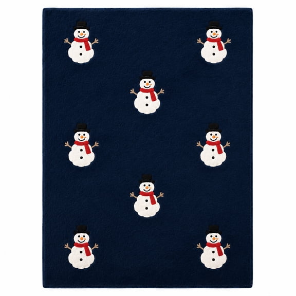 Christmas Throw Blanket Travel Flannel 59.1x39.4in Warm & Skin-friendly for Bed Sofa Christmas Decor Home Gifts by MPOISVA