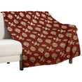 thumbnail image 1 of Christmas Throw Holiday Blanket-for Couch Or Sofa Christmas Soft Cozy Winter Throw Lightweight Blanket50 x60, 1 of 4