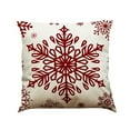 thumbnail image 1 of Christmas Throw Pillow Covers 18x18 Decorative Farmhouse Buffalo Plaid Christmas Tree Gnomes Pillow Covers Holiday Winter Pillow Cushion Case Christmas Decorations for Sofa Couch Bedroom, 1 of 4