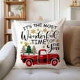 thumbnail image 1 of Christmas Throw Pillow Covers 18x18 Inch - Holiday Decor Printed Cushion Covers for Sofa/Bedroom, 1 of 5