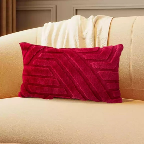 Christmas Throw Pillow Covers for Winter Decor 20x12" Cushion Cover Sofa Living Room Decorative Holiday Decorations for Sofa Couch Livingroom Bed