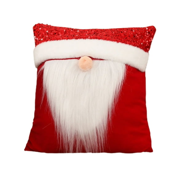 Christmas Throw Pillow, Decorative Holiday Sofa Cushion Chair Pillow for Festive Seasonal Home Decor