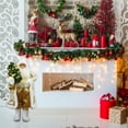 thumbnail image 1 of Christmas Time 3-Ft. Music, Lights, and Motion Santa Claus with Prelit Christmas Tree | Animated Indoor Holiday Home Decor | CT-ASC036M-19WHTGLD, 1 of 9