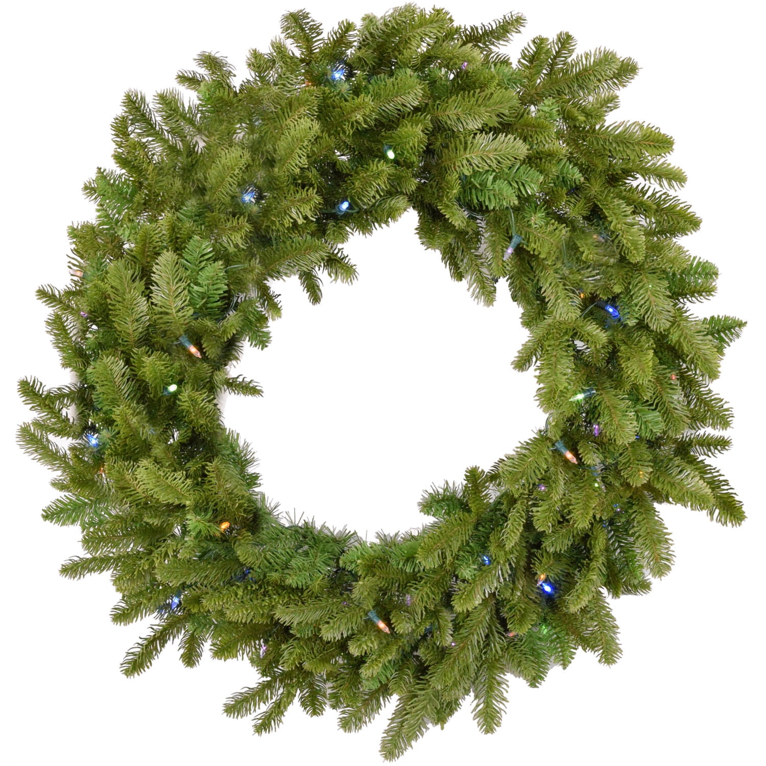 Greenland 36'' Multicolor LED Artificial Holiday Wreath
