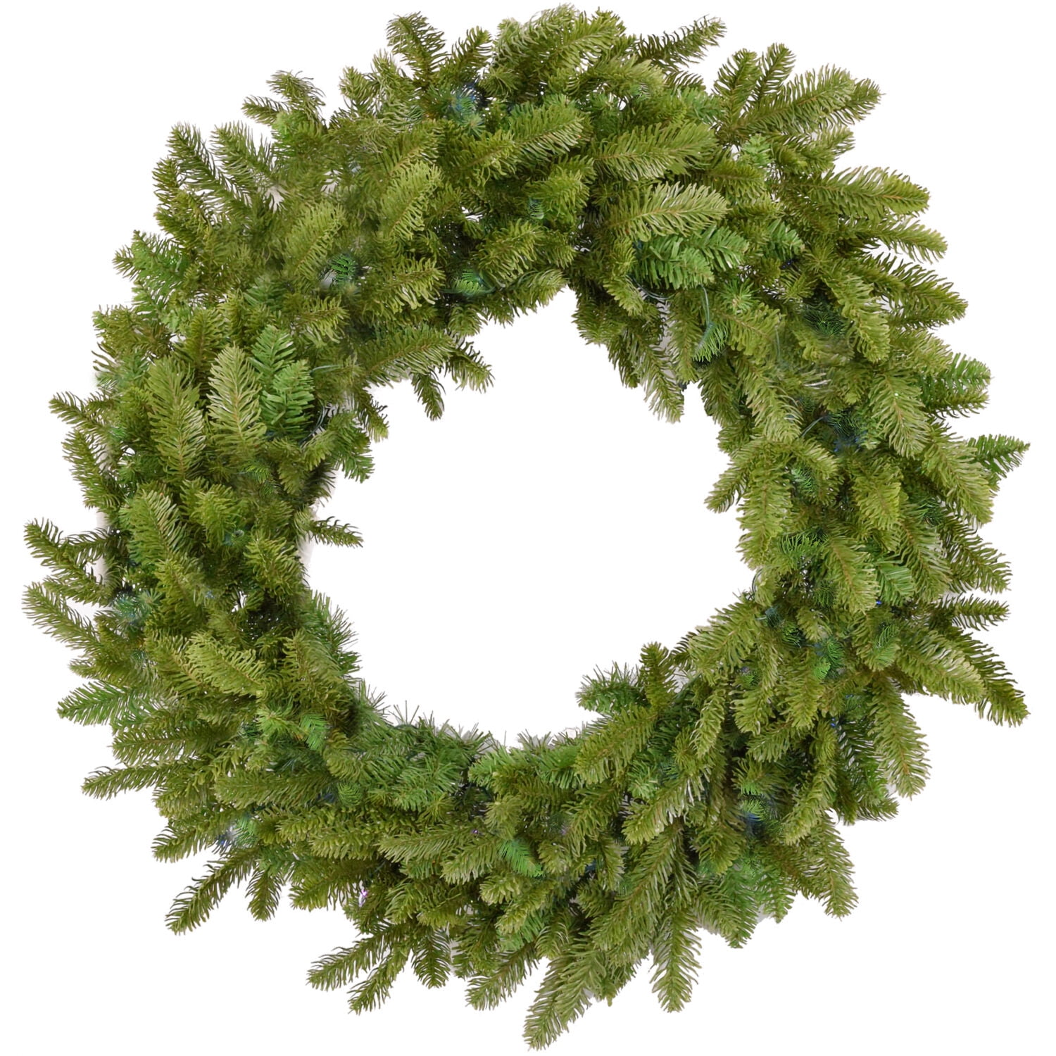 36-Inch Green Artificial Pine Christmas Wreath