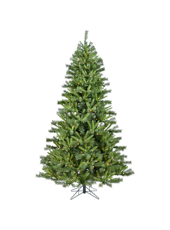 Christmas Time 6.5-Ft. Norway Pine Artificial Christmas Tree, Unlit | Realistic High Quality PVC | Festive Holiday Decor for Home and Office | Flame Retardant