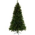 thumbnail image 1 of Christmas Time 6.5-Ft. Pennsylvania Pine Artificial Christmas Tree with Clear LED String Lights | Realistic High Quality PVC | Festive Holiday Decor for Home and Office | Flame Retardant, 1 of 4