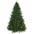 thumbnail image 1 of Christmas Time 6.5 Ft. Saint Nicholas Pine Christmas Tree with Metal Stand | No Lights | 2788 Mixed PE & PVC Tips | Festive Indoor Holiday Decor | Green | CT-SN065-NL, 1 of 8