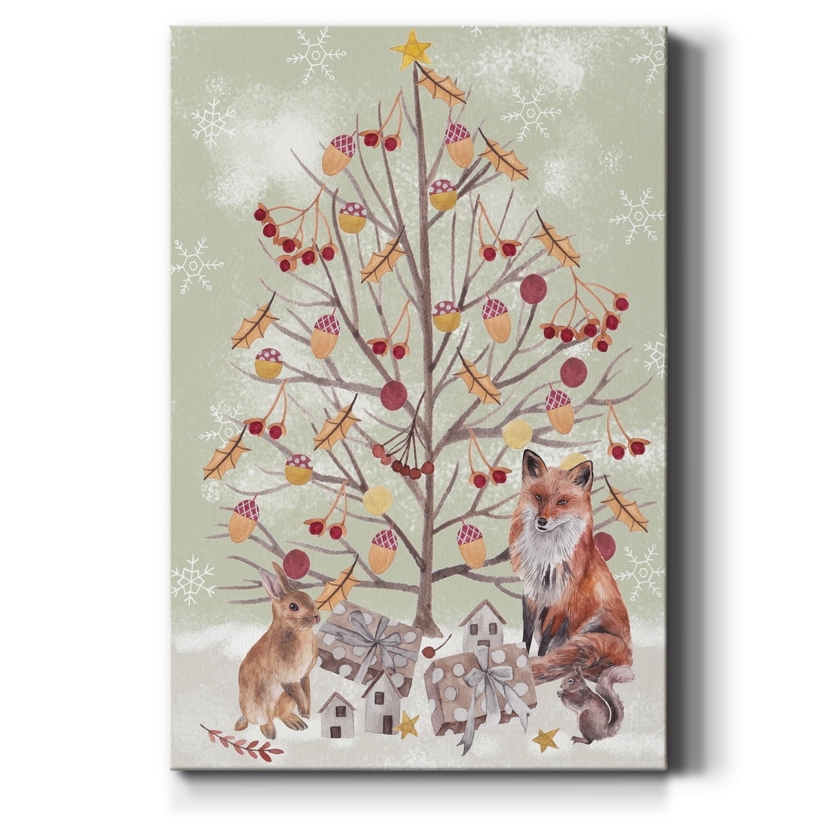 Christmas Time Collection B- Gallery Wrapped Canvas