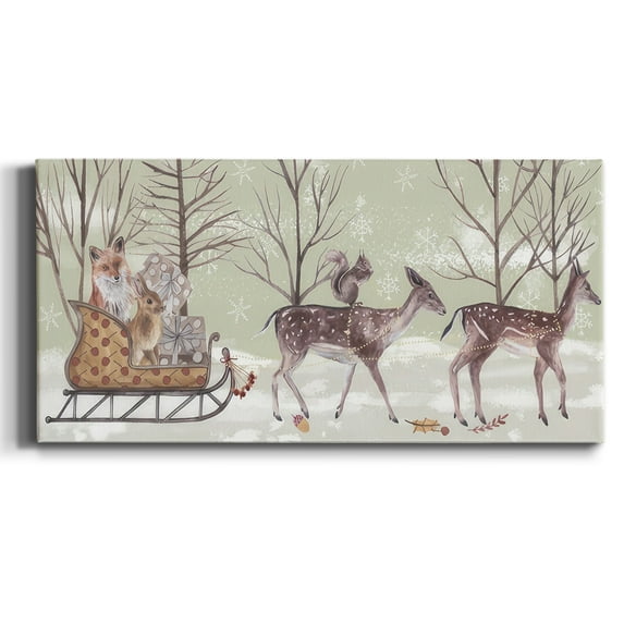 Christmas Time Collection D- Gallery Wrapped Canvas