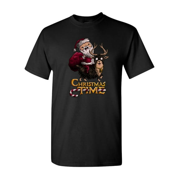Christmas Time Santa Salih Gonenli Artworks TV Funny Parody DT Adult T-Shirt Tee