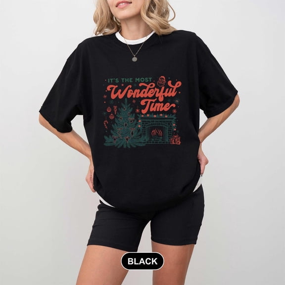 Christmas Time Shirt, Christmas Shirt, Vintage Christmas Shirt, Retro Christmas T-Shirt