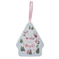 thumbnail image 1 of Christmas Tin Box, Metal Cookie Tins With Lids, House Shaped For Gift Giving Holiday Party Gift Box, Multi-Purpose Candy Storage Containers With Hanging String For Tree, 1 of 4