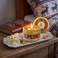 thumbnail image 1 of Christmas Tin Scented Candle with Dried Petals, Aromatherapy Wax Candle Gift Box Set, Festive Home Fragrance Decor for Christmas Party Holiday Gift, Winter Cozy Decoration, Indoor Holiday Ambiance, 1 of 6