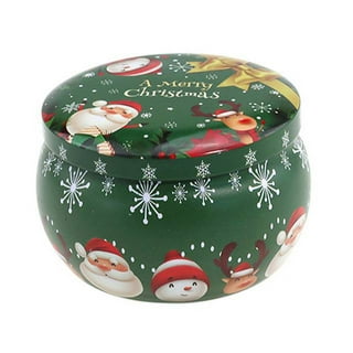 Candy Tins 5 Pack, Cookie Tins with Lids Empty Food Storage Tins Christmas  Gift Tins (Pattern Random) 