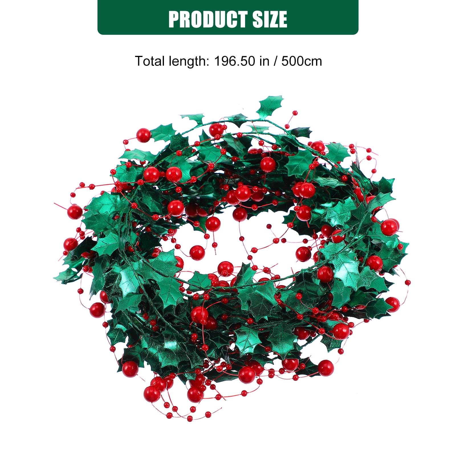 Christmas Tinsel 1 Roll Christmas Tinsel Wire DIY Craft Garland Tinsel