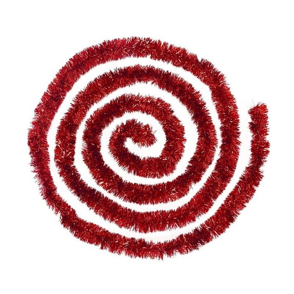 Christmas Tinsel Garland Holiday Home Display Wall Hanging Door Mantel Indoor Outdoor Winter Party Family Friends Seasonal Decoration, 78.7 inch 3-Piece A76