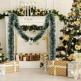 thumbnail image 1 of Christmas Tinsel Garland,Mardi Gras Tinsel Garland,Metallic Twist Garland Hanging Garland Ornaments,Christmas Color Wool Pull Flower Bar School Decoration Party Props Christmas Tree Decoration, 1 of 7