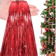 thumbnail image 1 of Christmas Tinsel Icicles Decorations,Bexikou 19.8inch Xmas Tree Tinsel Foil Fringe Icicles,Christmas Iridescent Tinsel Foil Fringes for Chrismtas Tree Holiday Decoration Party Supplies, 1 of 8